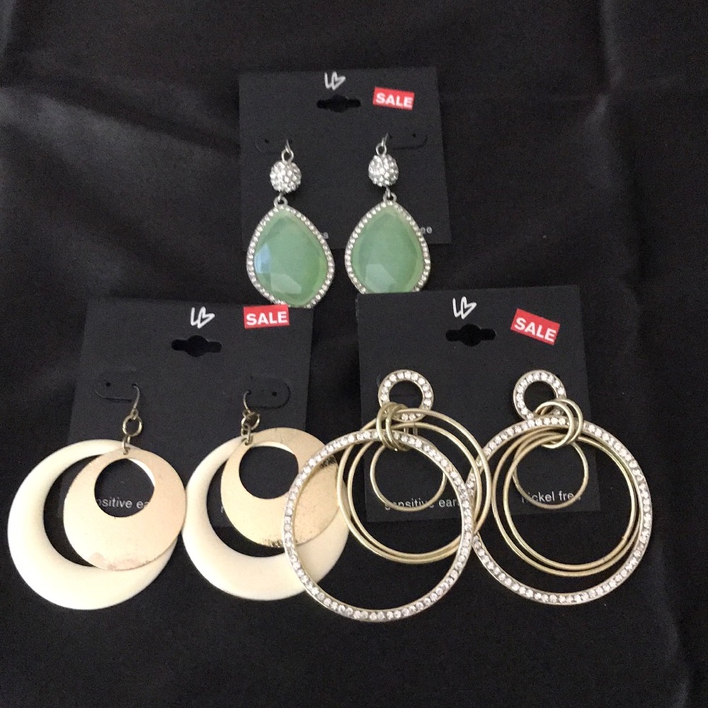 Fashion Earrings - Lot of 3